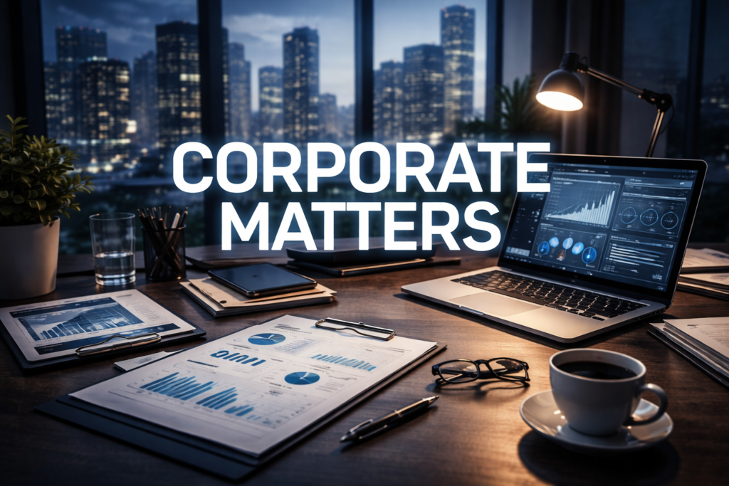 Corporate Matters in India: Legal Framework, Compliance & Governance