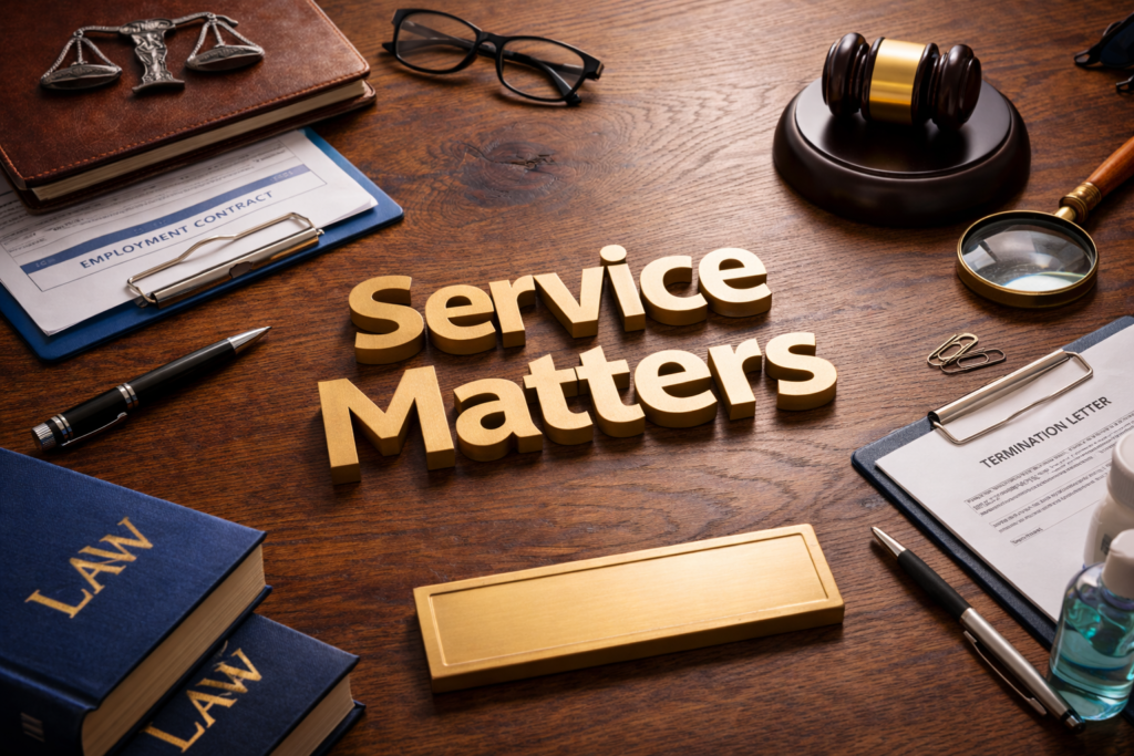Service Matters in India: Meaning, Scope, Legal Framework, and Employee Rights