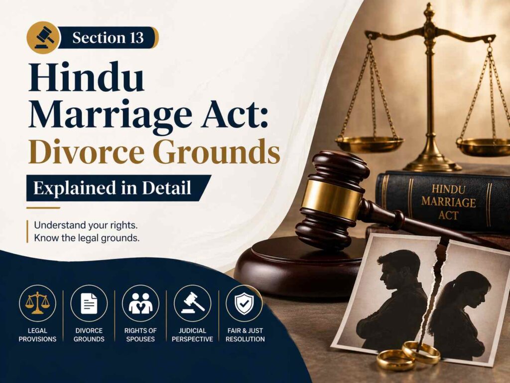 Section 13 Hindu Marriage Act Divorce Grounds Explained in Detail