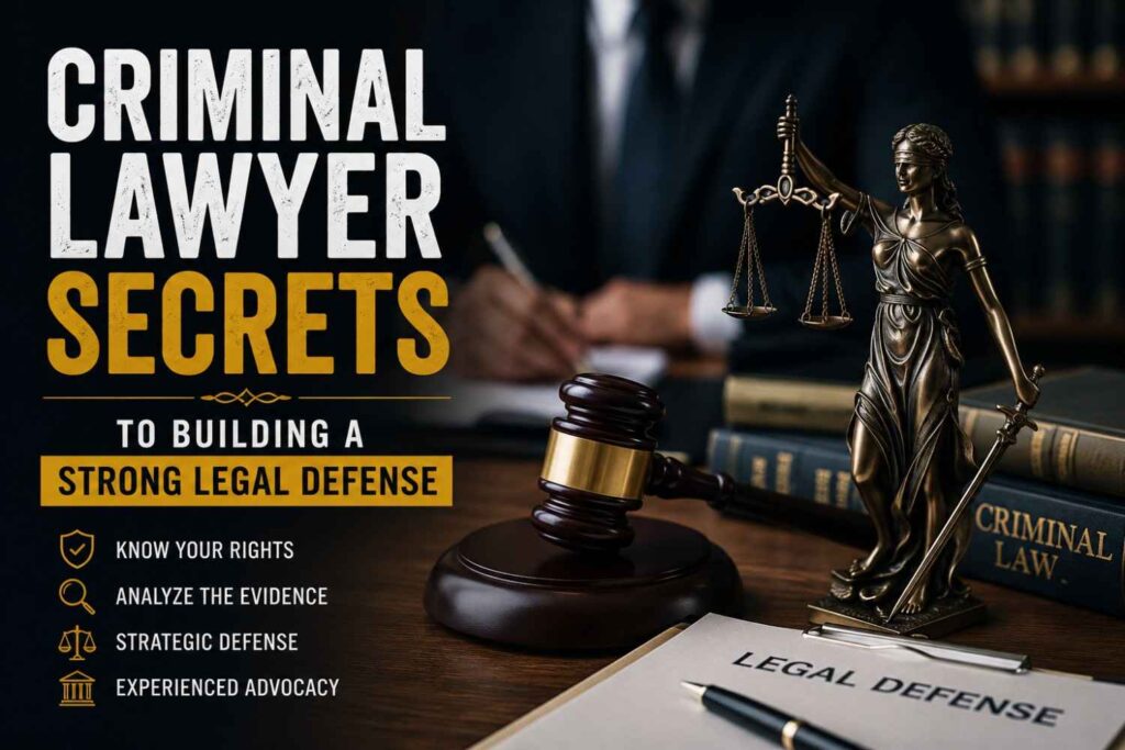 Criminal Lawyer Secrets to Building a Strong Legal Defense